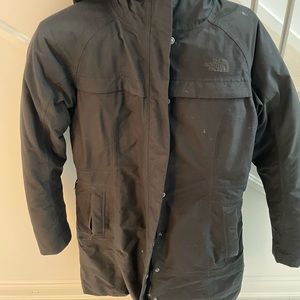 North Face medium/long coat